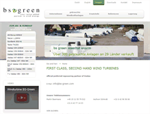 Tablet Screenshot of bs-green.com